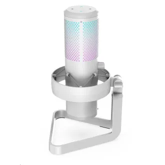 SPC Gear mikrofon AXIS Streaming mikrofon Onyx fehér USB