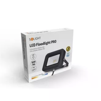 Solight LED spotlámpa PRO, 10W, 920lm, 5000K, IP65
