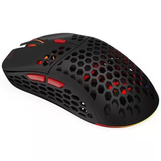 SPC Gear Gaming Mouse LIX Plus vezeték nélküli / Gaming egér / PAW3370 / Kailh 8.0 / ARGB / Vezeték nélküli / Vezeték nélküli SPC Gear Gaming Mouse LIX Plus vezeték nélküli / Gaming egér / PAW3370 / Kailh 8.0 / ARGB / Vezeték nélküli / Vezeték nélküli