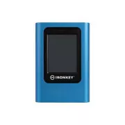 Kingston SSD külső 1TB (960GB) IronKey Vault Privacy 80, XTS-AES, 256 bites titkosítással