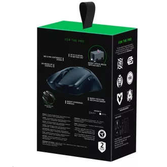 RAZER egér Viper V2 Pro, vezeték nélküli, optikai, fekete RAZER egér Viper V2 Pro, vezeték nélküli, optikai, fekete