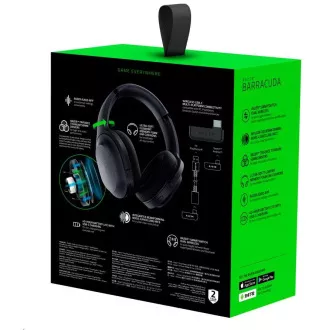 RAZER fejhallgató Barracuda, Bluetooth