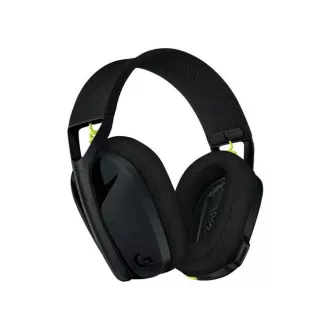 Logitech G435 LIGHTSPEED vezeték nélküli játékfejhallgató, fekete