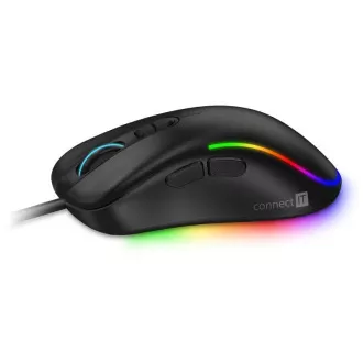 CONNECT IT NEO 2 játék egér SW, 7200 DPI, fekete