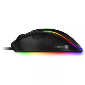 CONNECT IT NEO 2 játék egér SW, 7200 DPI, fekete