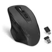 CONNECT IT Dual SmartSwitch vezeték nélküli egér, USB-A   C ( 1x AA elem nélkül), szürke