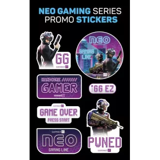 CONNECT IT NEO Stand-It RGB fejhallgató állvány   USB hub, fekete