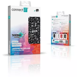 CONNECT IT tok Amazon Kindle 2021 (11. generáció), DOODLE fekete