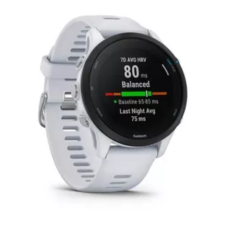 Garmin GPS sportóra Forerunner® 255 Music, Whitestone Garmin GPS sportóra Forerunner® 255 Music, Whitestone