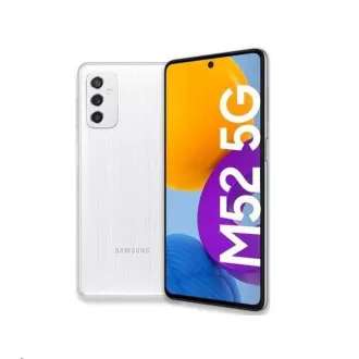 Samsung Galaxy M52 (M526), 5G, 8/128 GB, EU, fehér Samsung Galaxy M52 (M526), 5G, 8/128 GB, EU, fehér