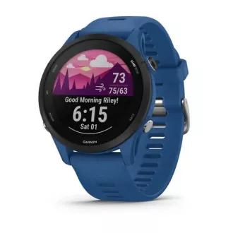 Garmin GPS sportóra Forerunner® 255, árapály kék, EU Garmin GPS sportóra Forerunner® 255, árapály kék, EU