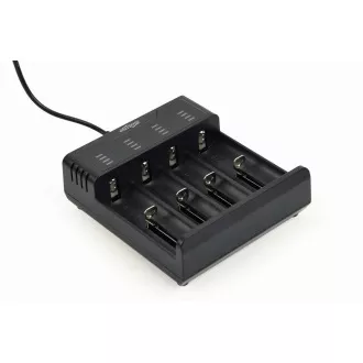 GEMBIRD akkumulátortöltő BC-USB-02, 4db, Ni-MH   Li-ion