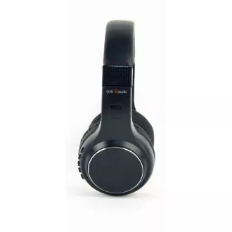GEMBIRD fejhallgató mikrofonnal Warszawa, Bluetooth, fekete GEMBIRD fejhallgató mikrofonnal Warszawa, Bluetooth, fekete