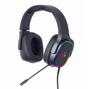 GEMBIRD fejhallgató mikrofonnal GHS-SANPO-S300, játék, USB 7.1, RGB LED
