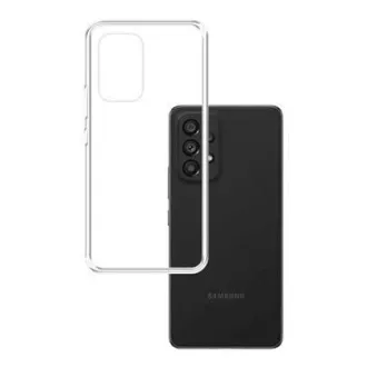 3mk védőburkolat átlátszó tok a Samsung Galaxy A53 5G (SM-A536) számára, átlátszó