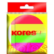 Öntapadó pad 50x20mm 4 neon színű 4x50 lap Kores