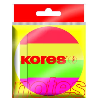 Öntapadó pad 50x20mm 4 neon színű 4x50 lap Kores Öntapadó pad 50x20mm 4 neon színű 4x50 lap Kores
