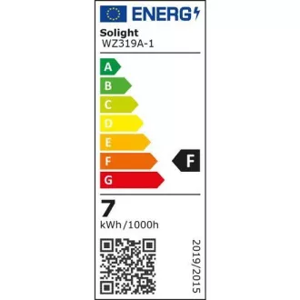Solight LED izzó, spot, 7W, GU10, 4000K, 595lm, fehér Solight LED izzó, spot, 7W, GU10, 4000K, 595lm, fehér