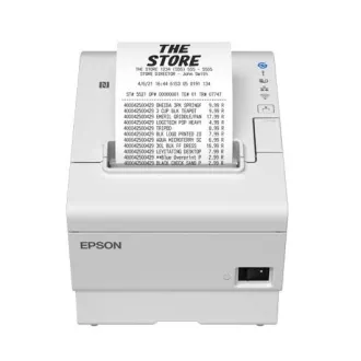 Epson TM-T88VII, USB, USB Host, RS232, Ethernet, ePOS, fehér