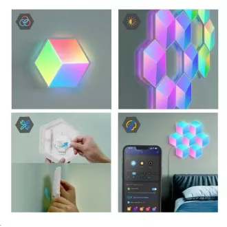 Govee Glide Hexa Pro LED Smart - 10db