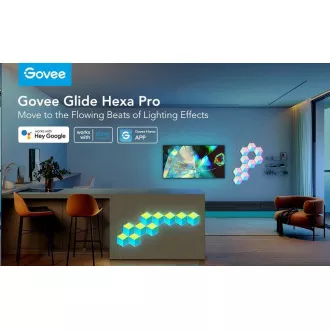 Govee Glide Hexa Pro LED Smart - 10db