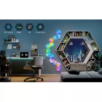 Govee Glide Hexa Pro LED Smart - 10db