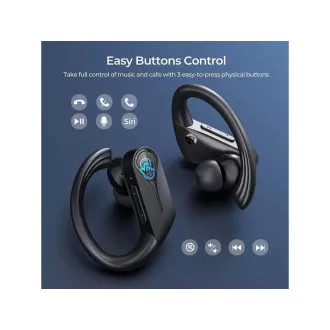 MPOW Flame Solo - sport bluetooth fejhallgató, fekete