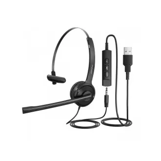 MPOW 323 Business headset - fekete