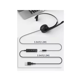 MPOW 323 Business headset - fekete