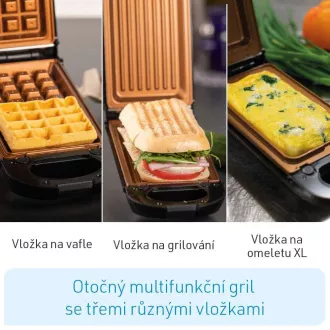 Livington Flip Switch multifunkciós grill