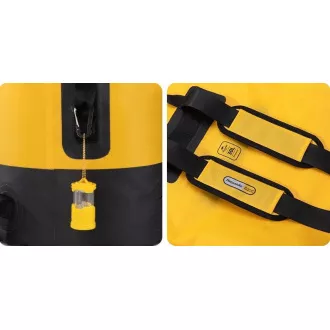 Naturehike vízhatlan hátizsák 40l 630g - sárga Naturehike vízhatlan hátizsák 40l 630g - sárga