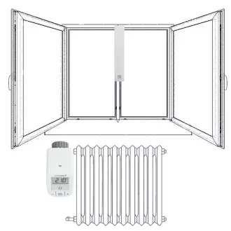 Homematic IP Starter Kit - fűtésszabályozás