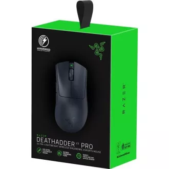 RAZER egér DeathAdder V3 Pro, optikai, vezeték nélküli, fekete