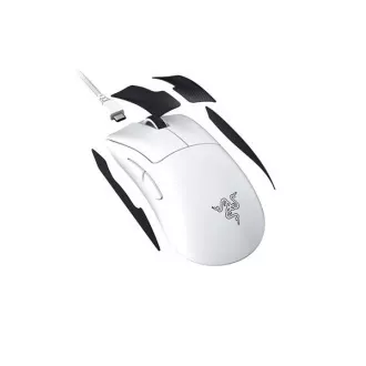 RAZER egér DeathAdder V3 Pro, optikai, vezeték nélküli, fehér RAZER egér DeathAdder V3 Pro, optikai, vezeték nélküli, fehér
