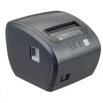 Birch CPQ5 pénztárgépnyomtató vágóval, 300 mm/sec, RS232 USB LAN, fekete, cseh nyelvű nyomtatással Birch CPQ5 pénztárgépnyomtató vágóval, 300 mm/sec, RS232 USB LAN, fekete, cseh nyelvű nyomtatással