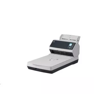 RICOH szkenner Fi-8290 A4, tábla pass, 90 oldal/perc, 600 dpi, LAN RJ45-1000, USB 3.2, ADF 100 lap, 12000 lap/nap