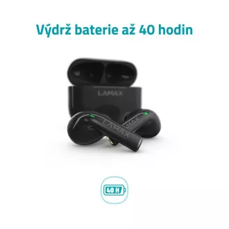 LAMAX Clips1 fülhallgató - fekete