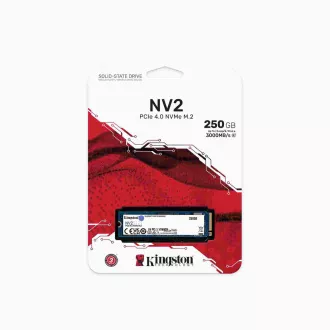 Kingston SSD 250GB NV2 M.2 2280 NVMe™ PCIe Gen (R: 3000MB/s; W: 1300MB/s) Kingston SSD 250GB NV2 M.2 2280 NVMe™ PCIe Gen (R: 3000MB/s; W: 1300MB/s)