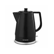 Orava VK-3813 B vízforraló, 1500 W, 1,5 l, kerámia, automatikus kikapcsolás, fekete színű