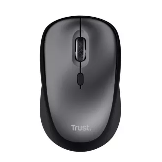 TRUST Yvi  vezeték nélküli egér Eco Black, fekete, fekete