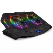 CONNECT IT NEO RGB laptop hűtőpárna, fekete