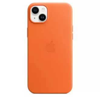 APPLE iPhone 14 Plus bőrtok MagSafe bőr tok - narancssárga APPLE iPhone 14 Plus bőrtok MagSafe bőr tok - narancssárga