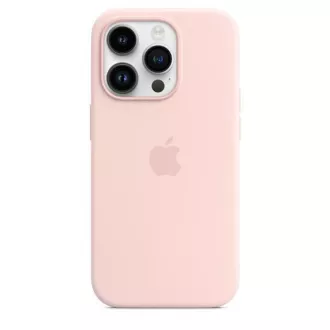APPLE iPhone 14 Pro szilikon tok MagSafe-vel - Rózsaszín kréta színben APPLE iPhone 14 Pro szilikon tok MagSafe-vel - Rózsaszín kréta színben