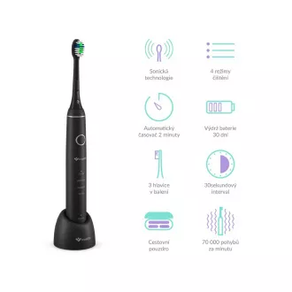 TrueLife SonicBrush Compact fekete