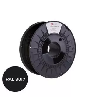 C-TECH PREMIUM LINE nyomdafonal (filament), PA6, szállítófekete, RAL9017, 1, 75mm, 1kg