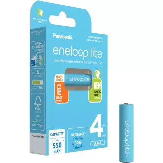 PANASONIC HR03 AAA 4LCCE/4BE ENELOOP LITE N, 550 mAh (Blistr 4db)