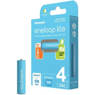 PANASONIC HR03 AAA 4LCCE/4BE ENELOOP LITE N, 550 mAh (Blistr 4db)