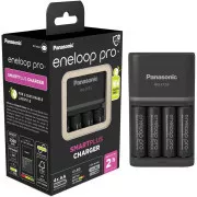 PANASONIC NAB. KJ55HCD40E 4xAA ENELOOP PRO N, 2500 mAh AA/AAA-hoz (Blistr 4db   töltő)