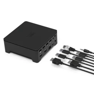 PORT dokkolóállomás 8in1, USB-C/A, 2x 2K, dual video, HDMI, Ethernet, 3, 5mm-es csatlakozó PORT dokkolóállomás 8in1, USB-C/A, 2x 2K, dual video, HDMI, Ethernet, 3, 5mm-es csatlakozó