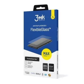 3mk FlexibleGlass Max hibrid üveg Apple iPhone 14 Pro Max készülékhez, fekete 3mk FlexibleGlass Max hibrid üveg Apple iPhone 14 Pro Max készülékhez, fekete